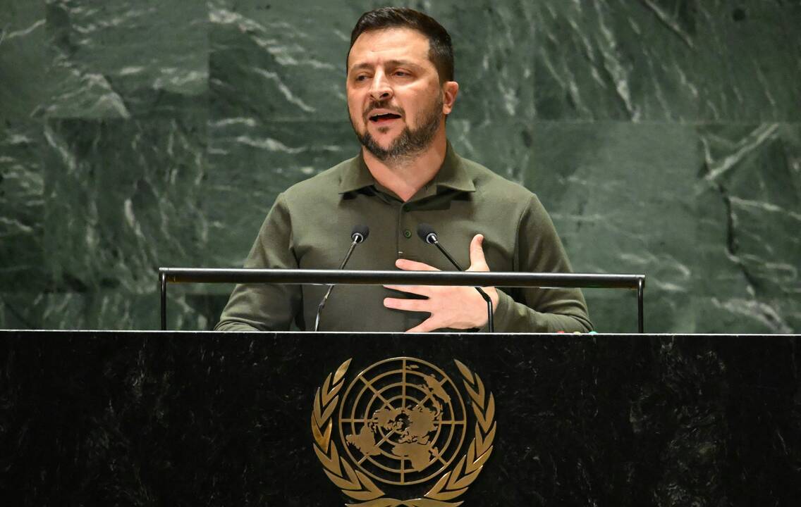 V. Zelenskis: Rusija vykdo genocidą grobdama Ukrainos vaikus