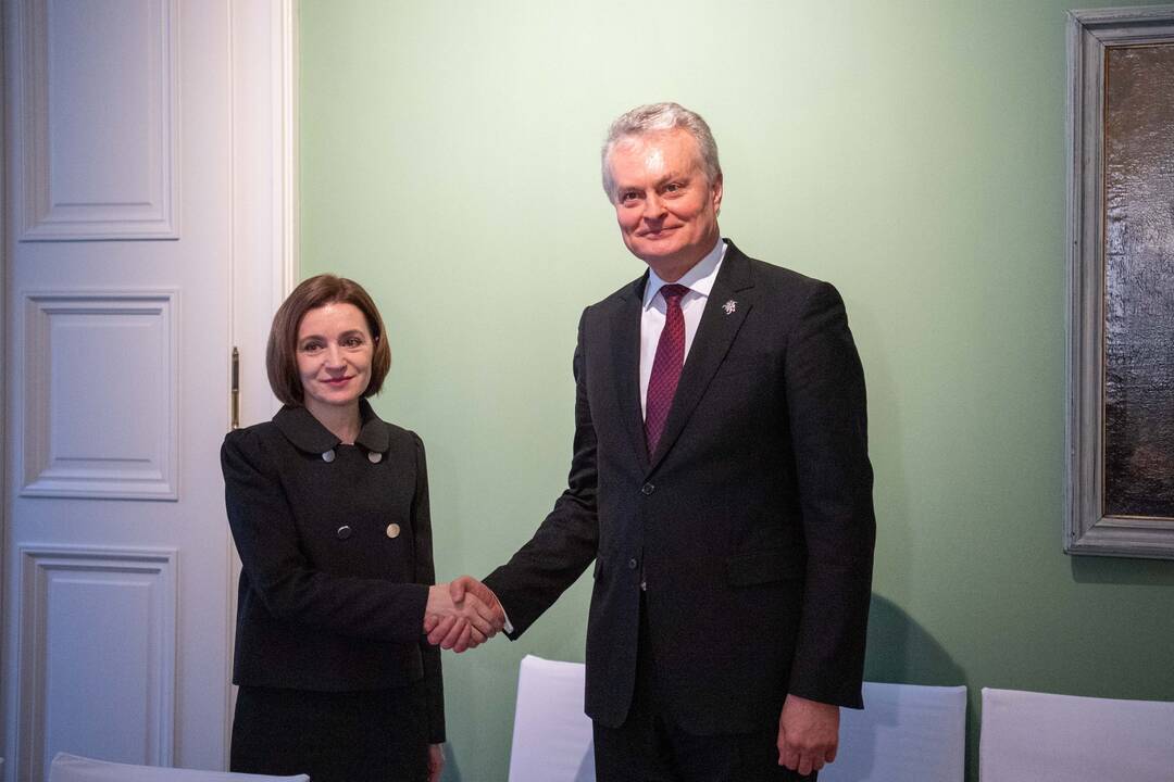  Maia Sandu ir Gitanas Nausėda
