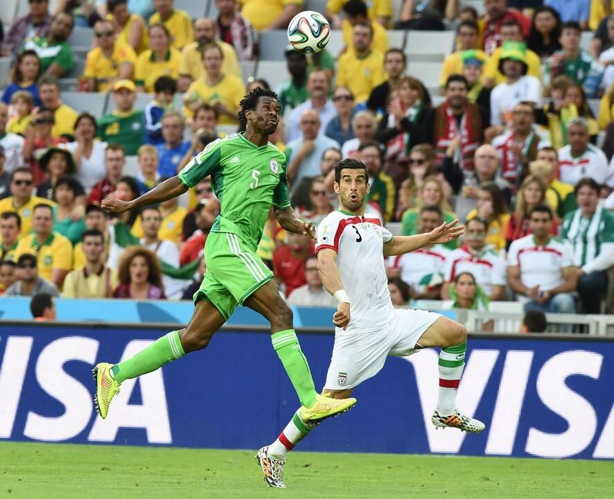 Pasaulio futbolo čempionatas: Nigerija - Iranas