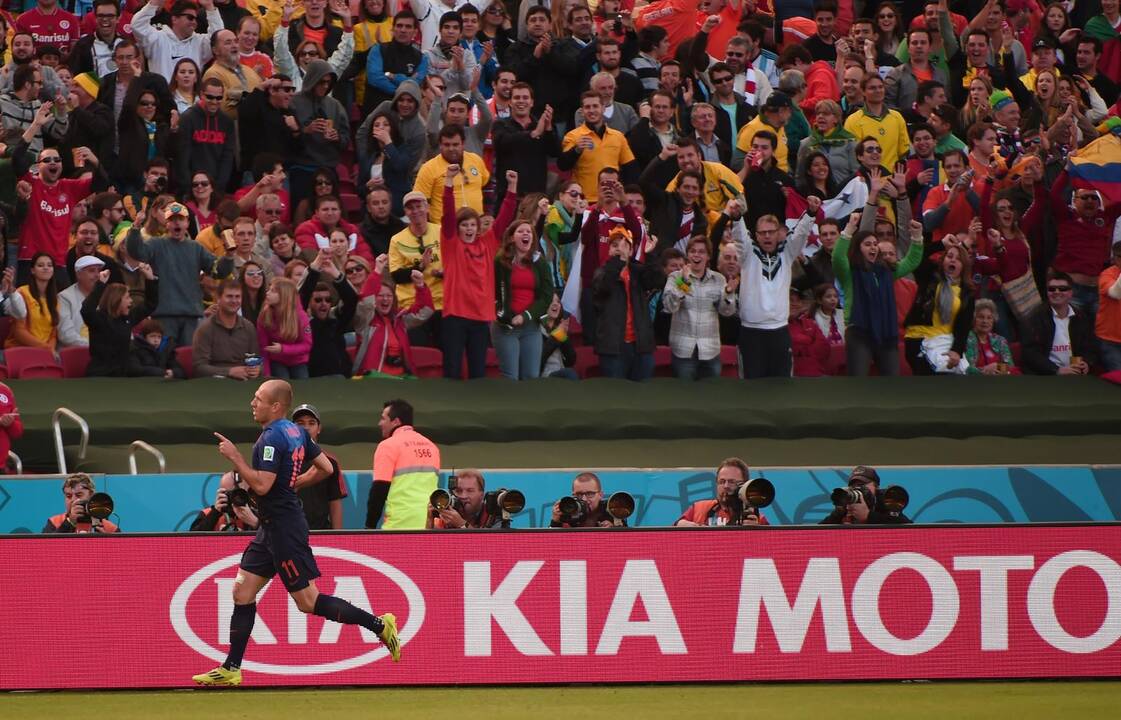 Pasaulio futbolo čempionatas: Olandija - Australija