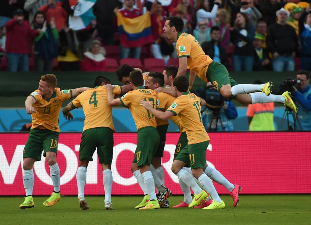 Pasaulio futbolo čempionatas: Olandija - Australija