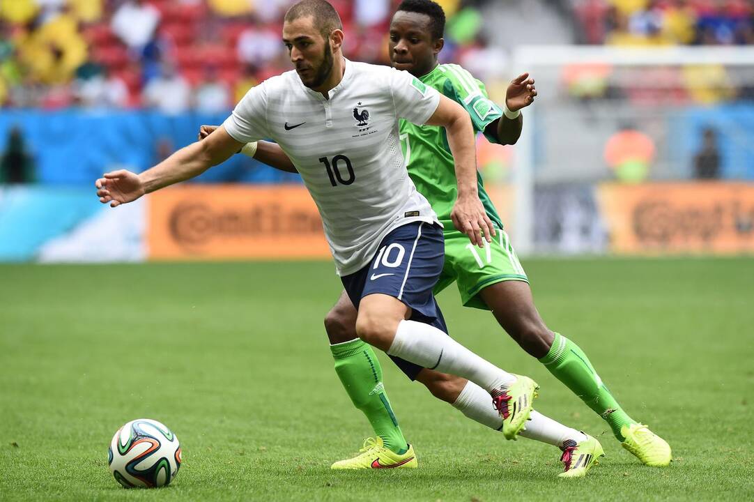 Pasaulio futbolo čempionatas: Prancūzija - Nigerija