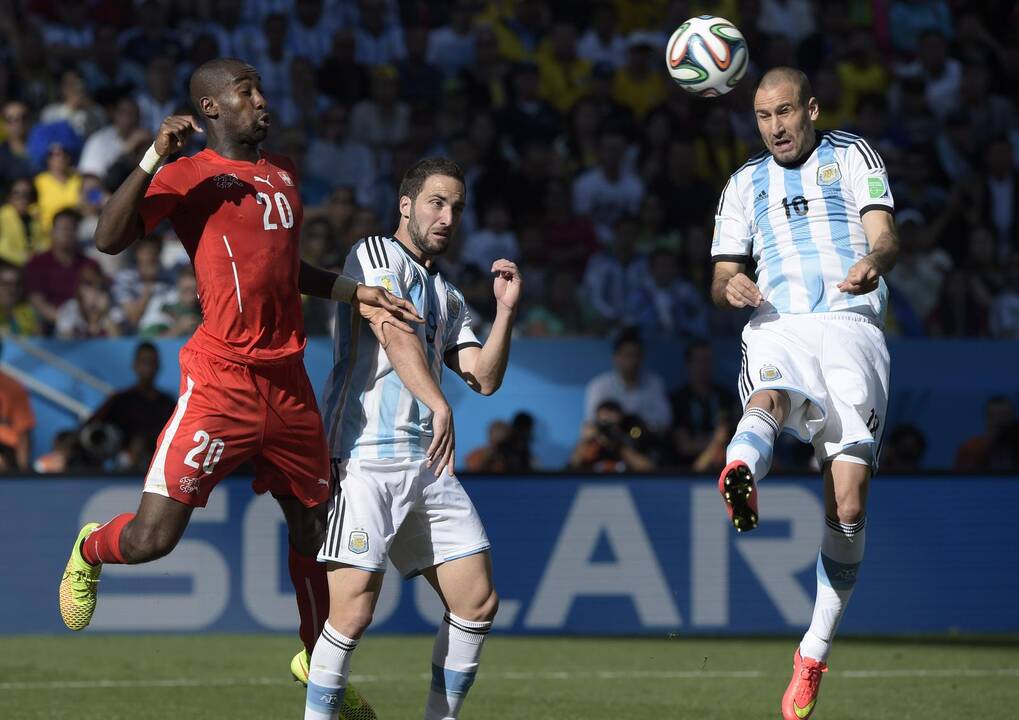 Pasaulio futbolo čempionatas: Argentina - Šveicarija