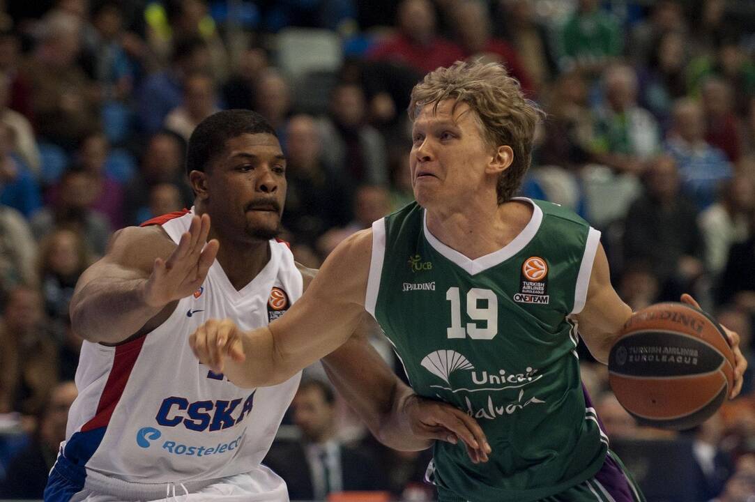 Eurolyga: M. Kuzminsko klubui nepavyko nutraukti CSKA pergalių serijos