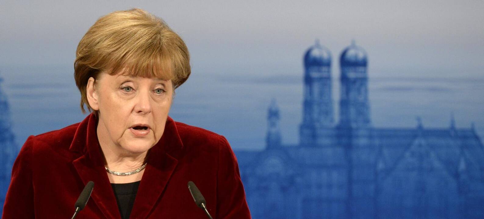 A. Merkel: Ukrainos konfliktas negali būti išspręstas karinėmis priemonėmis