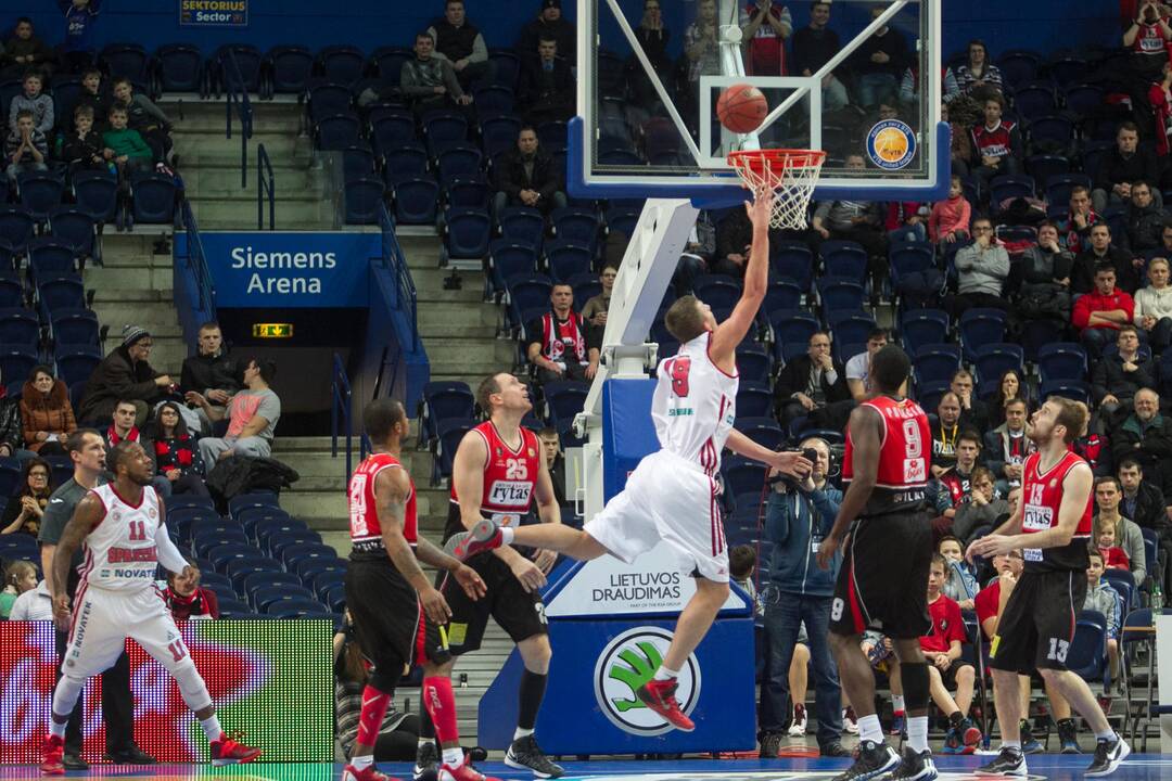 VTB: Vilniaus "Lietuvos rytas" - Sankt Peterburgo "Spartak"