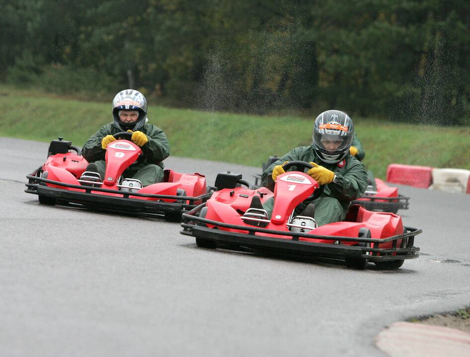 Lietuvos kartingų meistrai savaitgalį namuose pradės žiemos sezoną