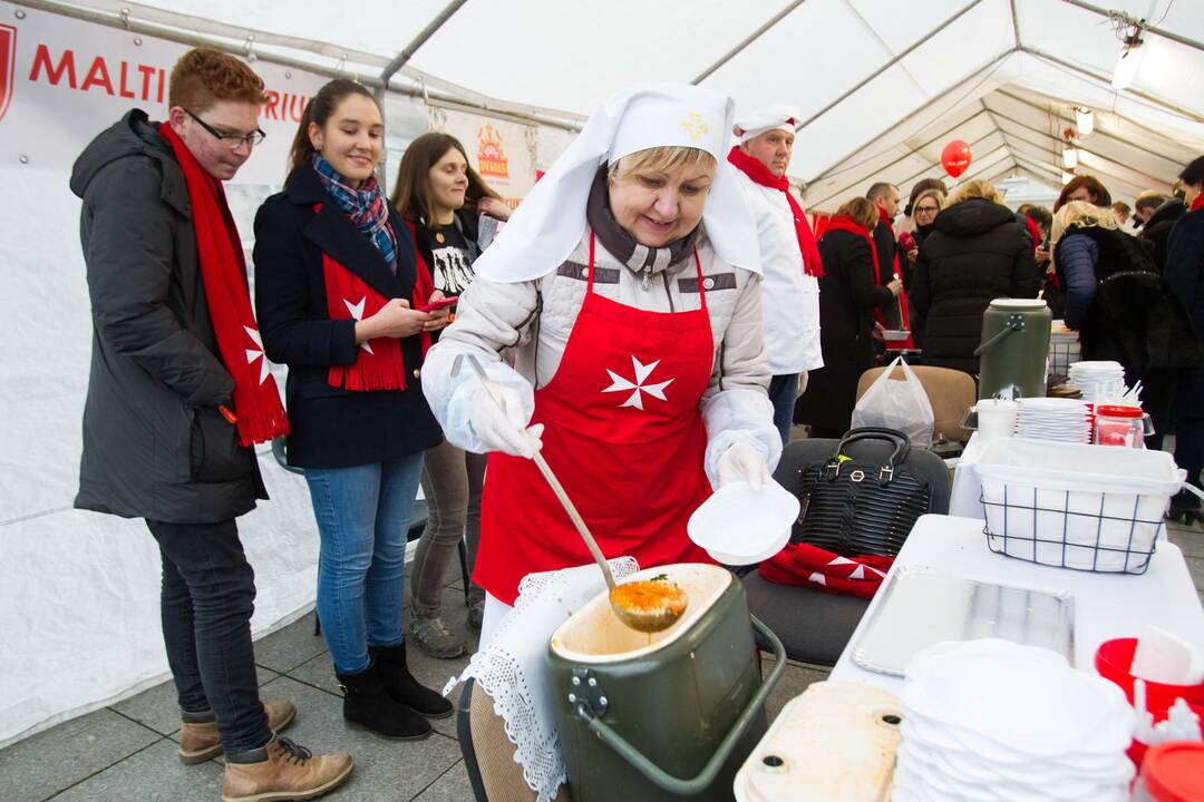 Maltiečių sriuba sostinėje