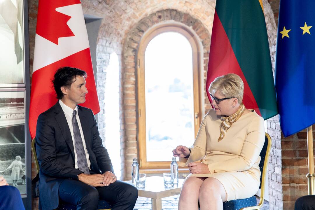 Justinas Trudeau ir Ingrida Šimonytė