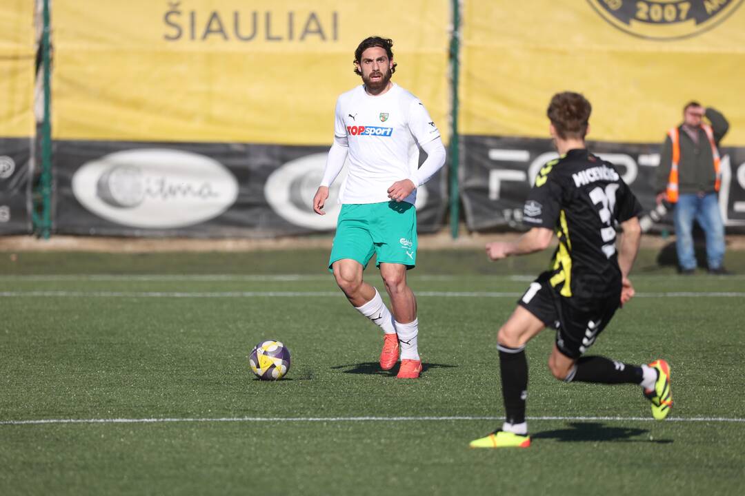 „TOPsport A lyga“: FA „Šiauliai“ – „Kauno Žalgiris“ 2:3