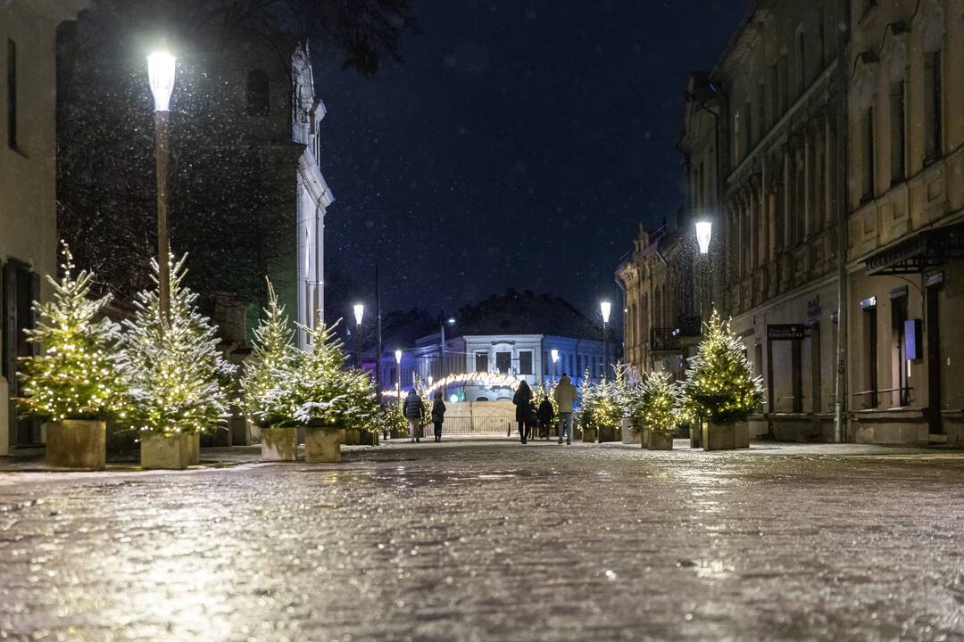 Kauną apgaubė kalėdinė magija