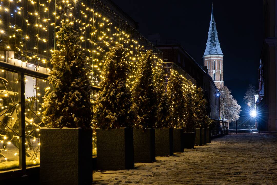 Kauną apgaubė kalėdinė magija