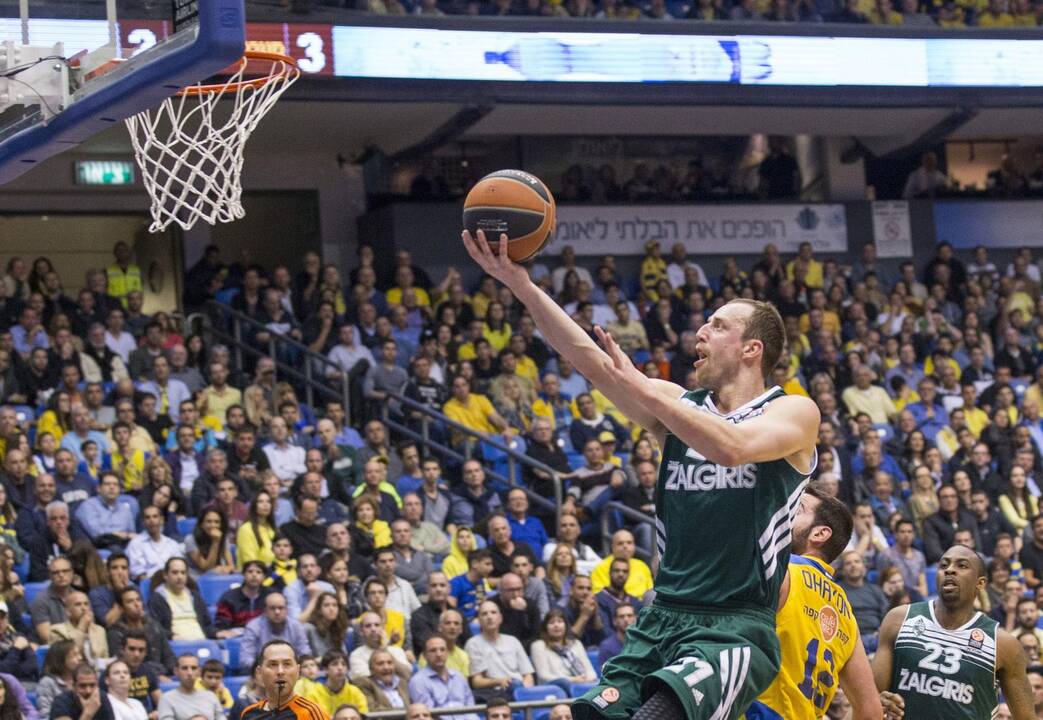 Eurolyga: "Maccabi" - "Žalgiris" 79:72