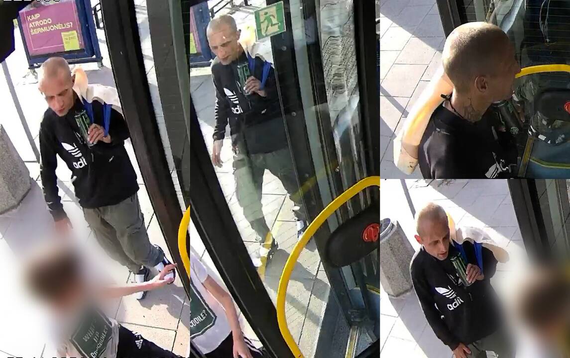 Klaipėdos pareigūnai prašo padėti atpažinti asmenį