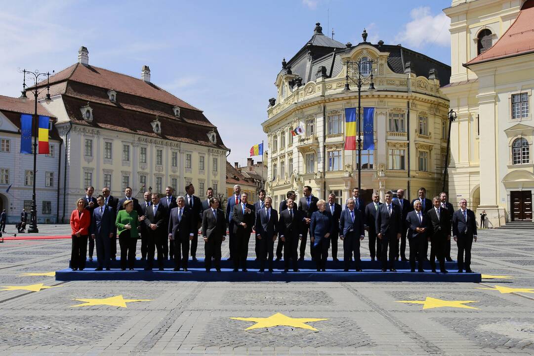 ES šalių lyderiai pateikė 10 uždavinių dėl Bendrijos ateities po „Brexit“ sąrašą