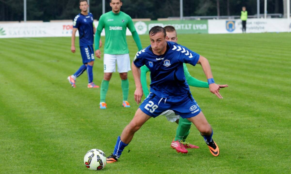 Utenoje prapliupusiame baudinių lietuje – "Spyrio" futbolininkų triumfas