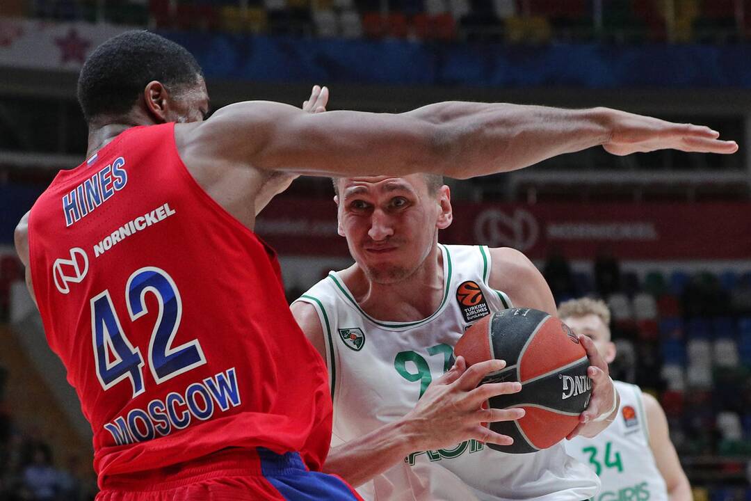 Eurolyga: CSKA – „Žalgiris“ 85:82