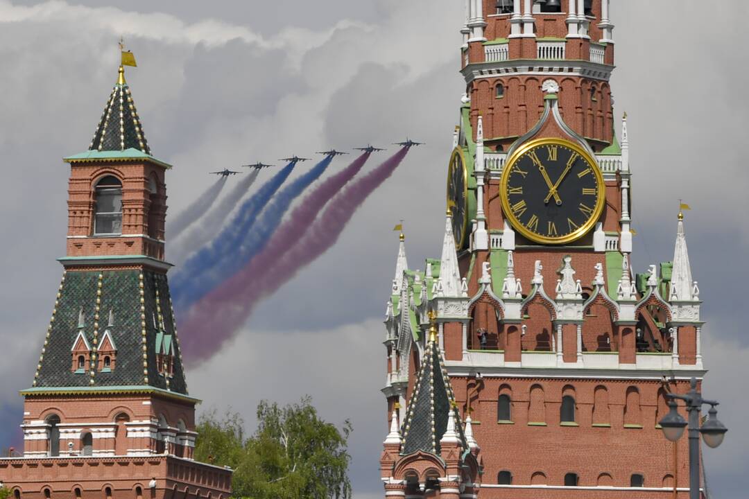 Maskvos meras: numušti keli ukrainiečių dronai, skridę Rusijos sostinės link