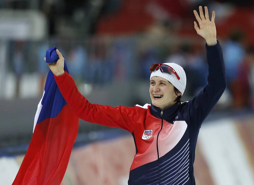 Greitojo čiuožimo varžybų čempionės titulą 5000 m moterų rungtyje apgynė čekė