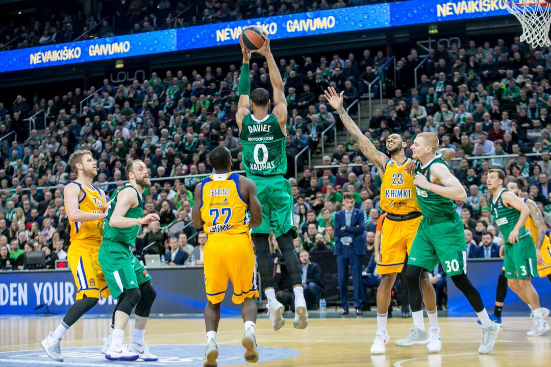 Kauno „Žalgiris“ - „Chimki“ 74:84 