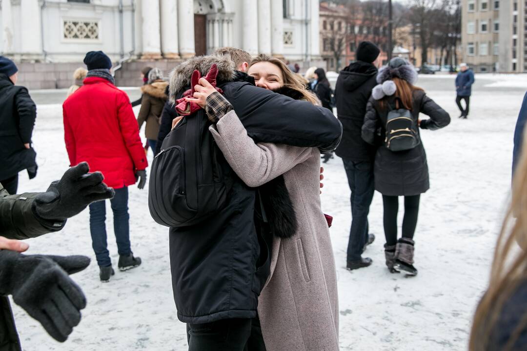 Akcija "Kaunas šoka" išjudino kauniečius