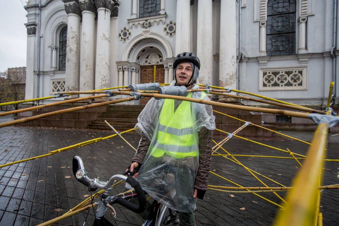 Kauno gatvėse - neįprastos transporto priemonės