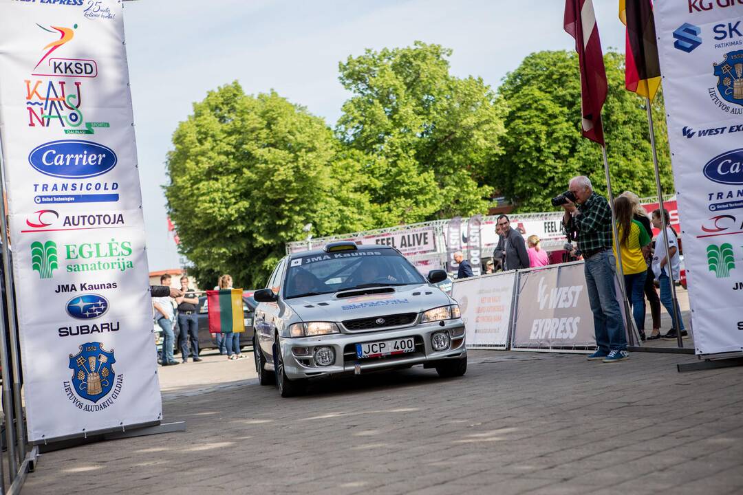 Ralio „Aplink Lietuvą 2017“ startas