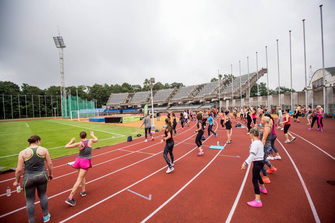 Treniruočių diena S.Dariaus ir S.Girėno stadione