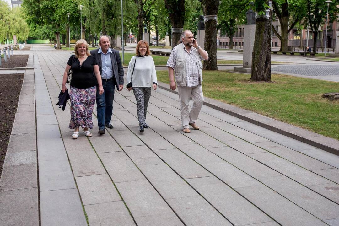 Atgaivintas Vytauto Didžiojo karo muziejaus sodelis