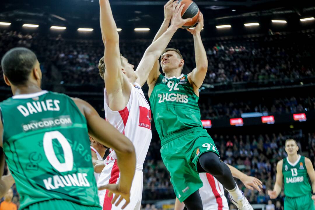 Kauno „Žalgiris“ - Milano „AX Armani“