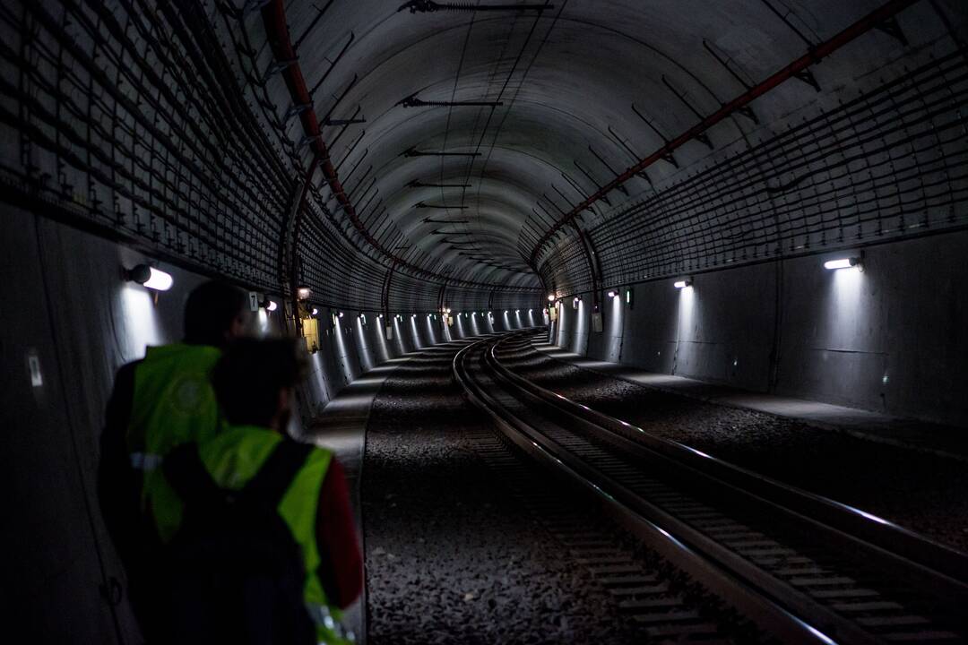 Ekskursija po Kauno geležinkelio tunelį