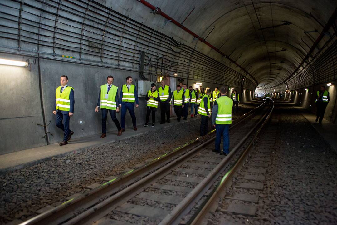 Ekskursija po Kauno geležinkelio tunelį