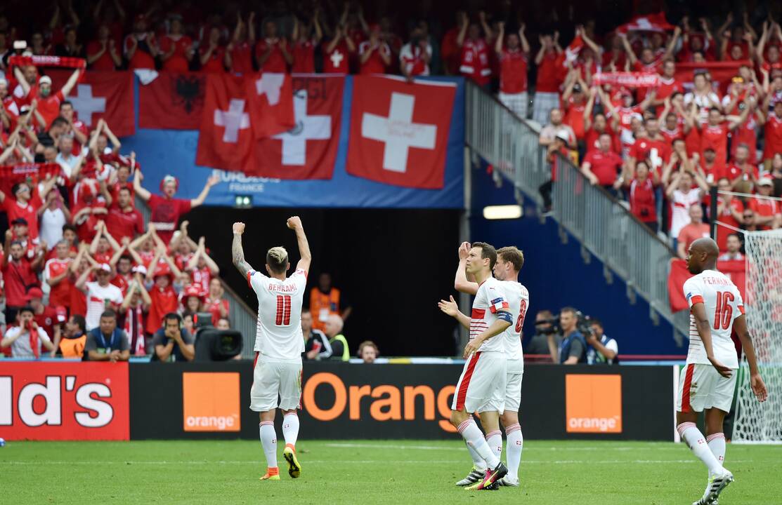 Euro 2016: Šveicarija - Albanija 1:0