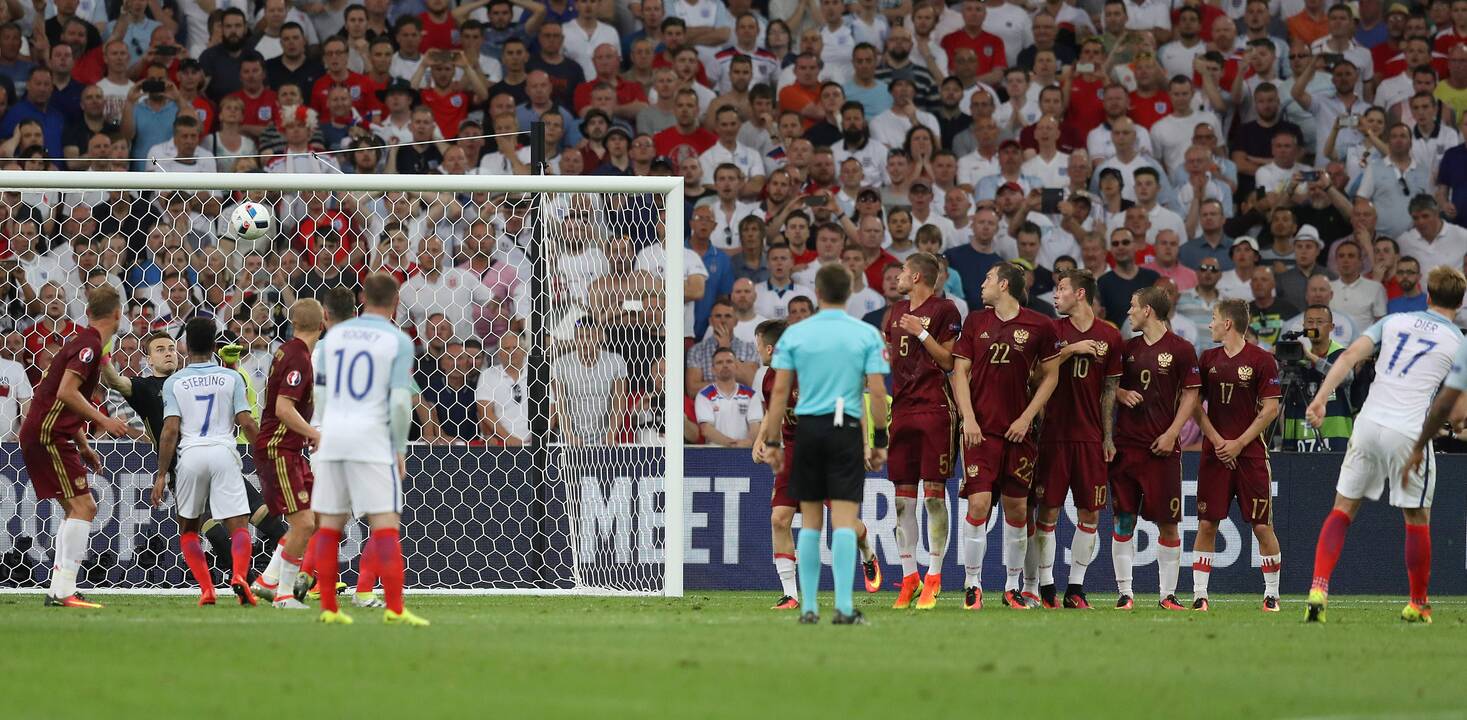 Euro 2016: Anglija - Rusija 1:1