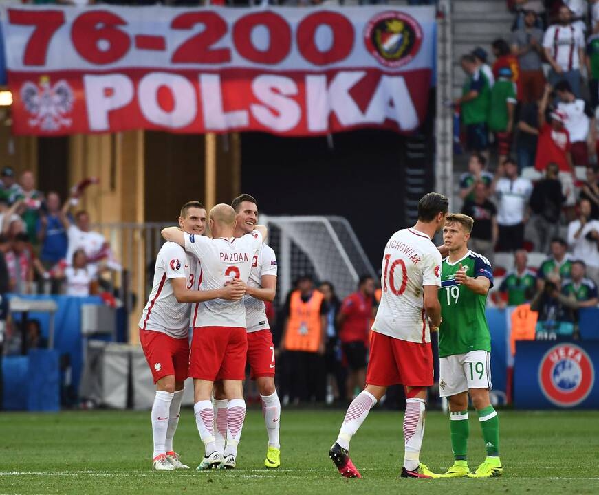 Euro 2016: Lenkija - Šiaurės Airija 1:0