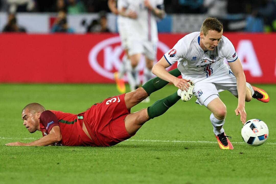 Euro 2016: Portugalija - Islandija 1:1