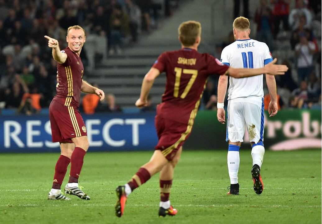 Euro 2016: Slovakija - Rusija 2:1