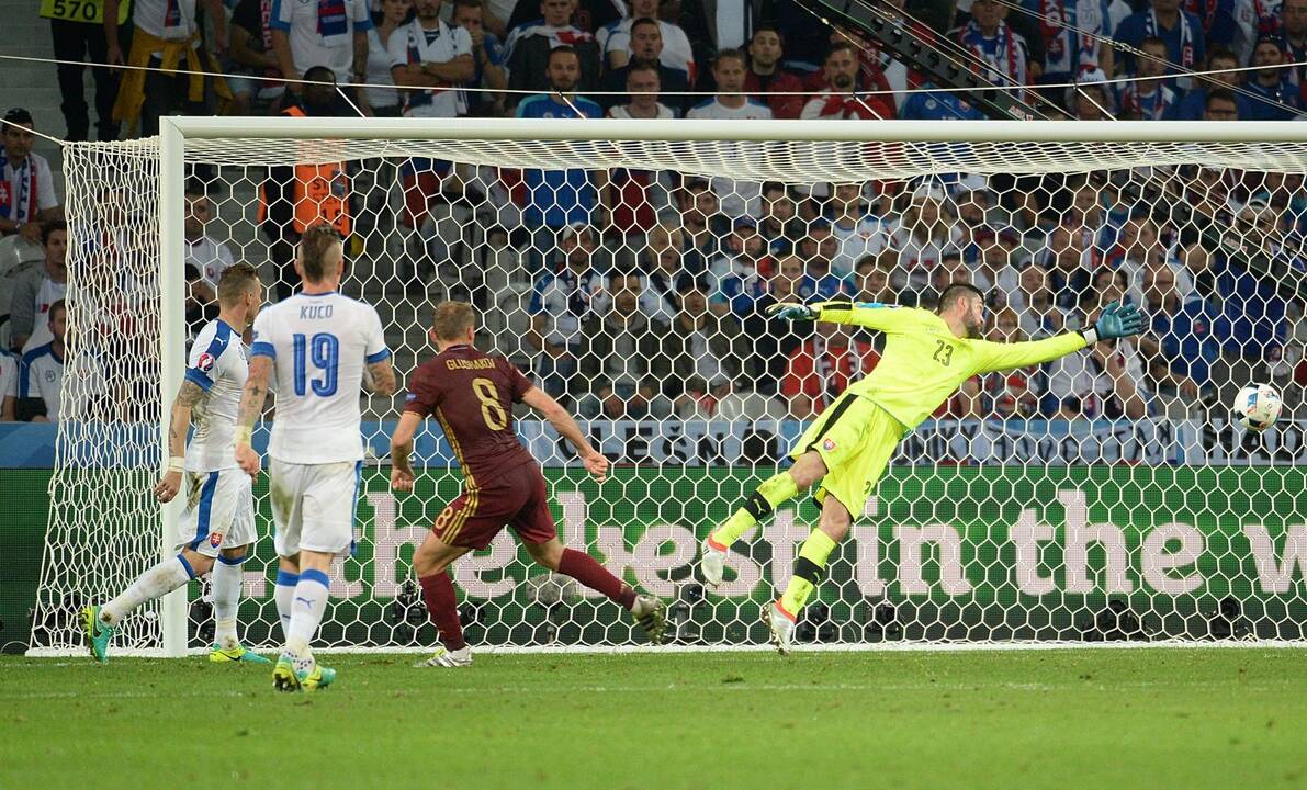 Euro 2016: Slovakija - Rusija 2:1