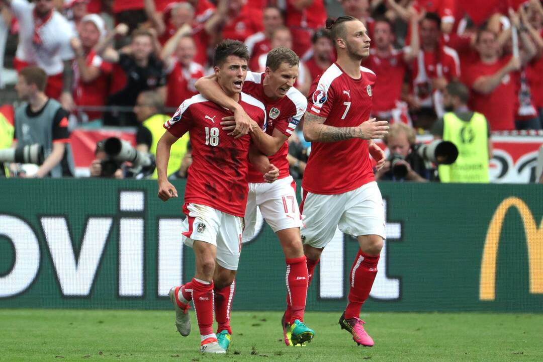 Euro 2016: Islandija - Austrija 2:1