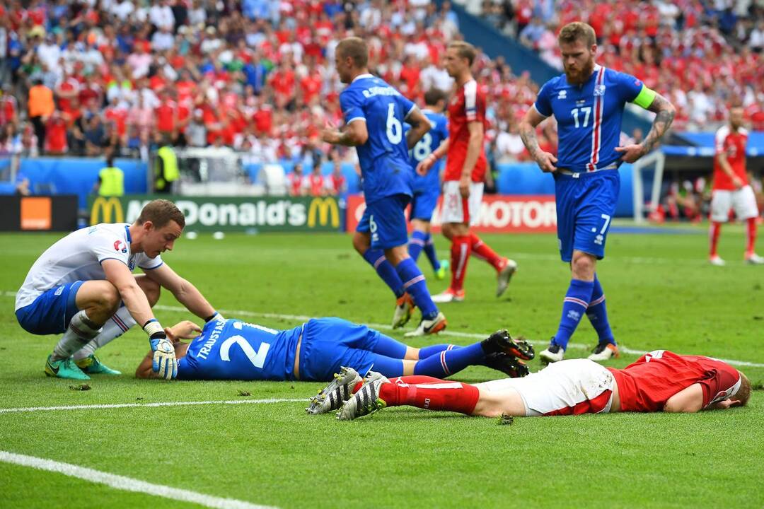 Euro 2016: Islandija - Austrija 2:1