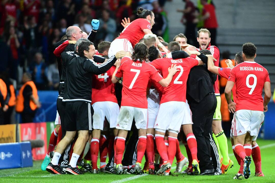 Euro 2016: Velsas - Belgija 3:1