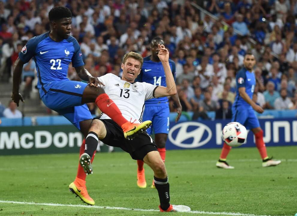 Euro 2016: Prancūzija - Vokietija 2:0