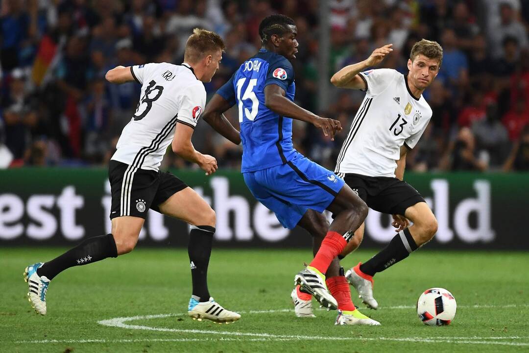 Euro 2016: Prancūzija - Vokietija 2:0