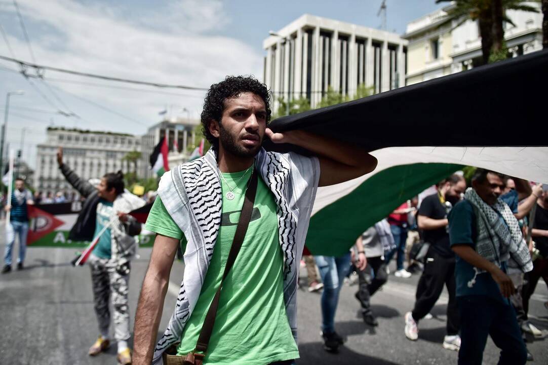 Tarptautinės darbo dienos protestai pasaulyje