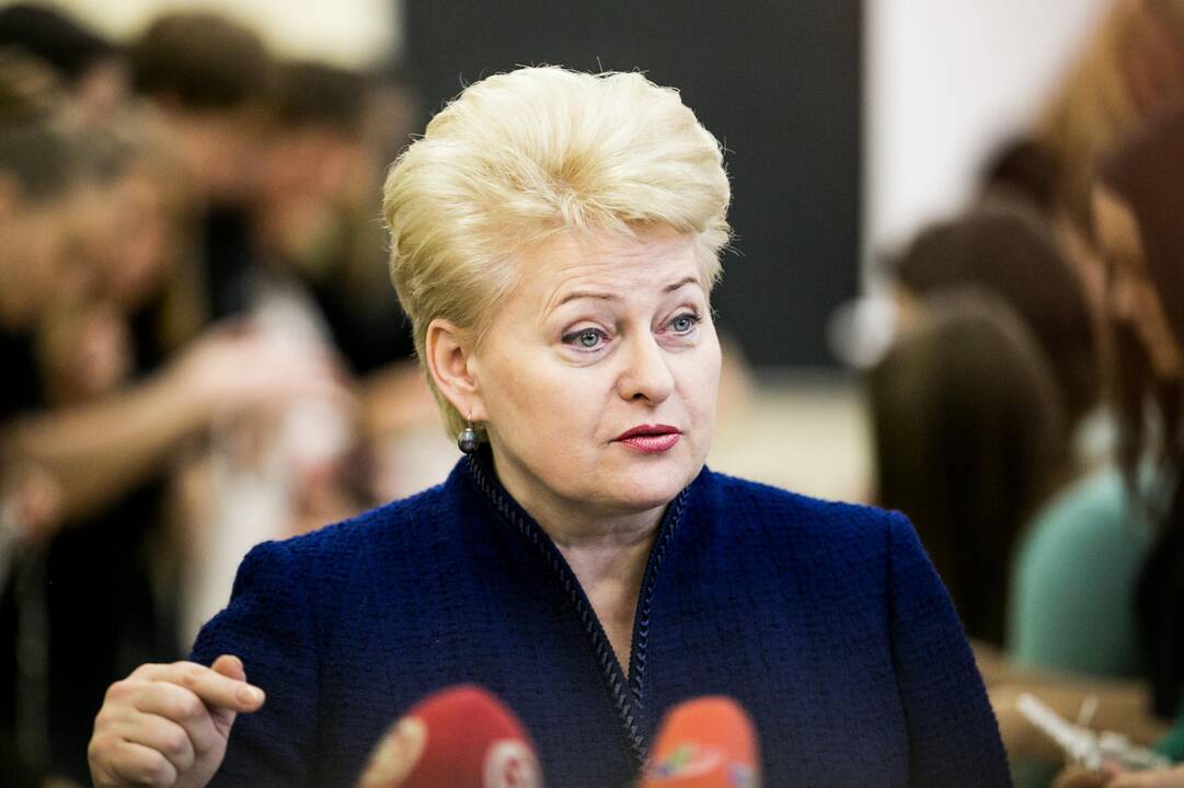D. Grybauskaitė: norėdama išlikti konkurencinga, Lietuva turėtų plėtoti inovacijas