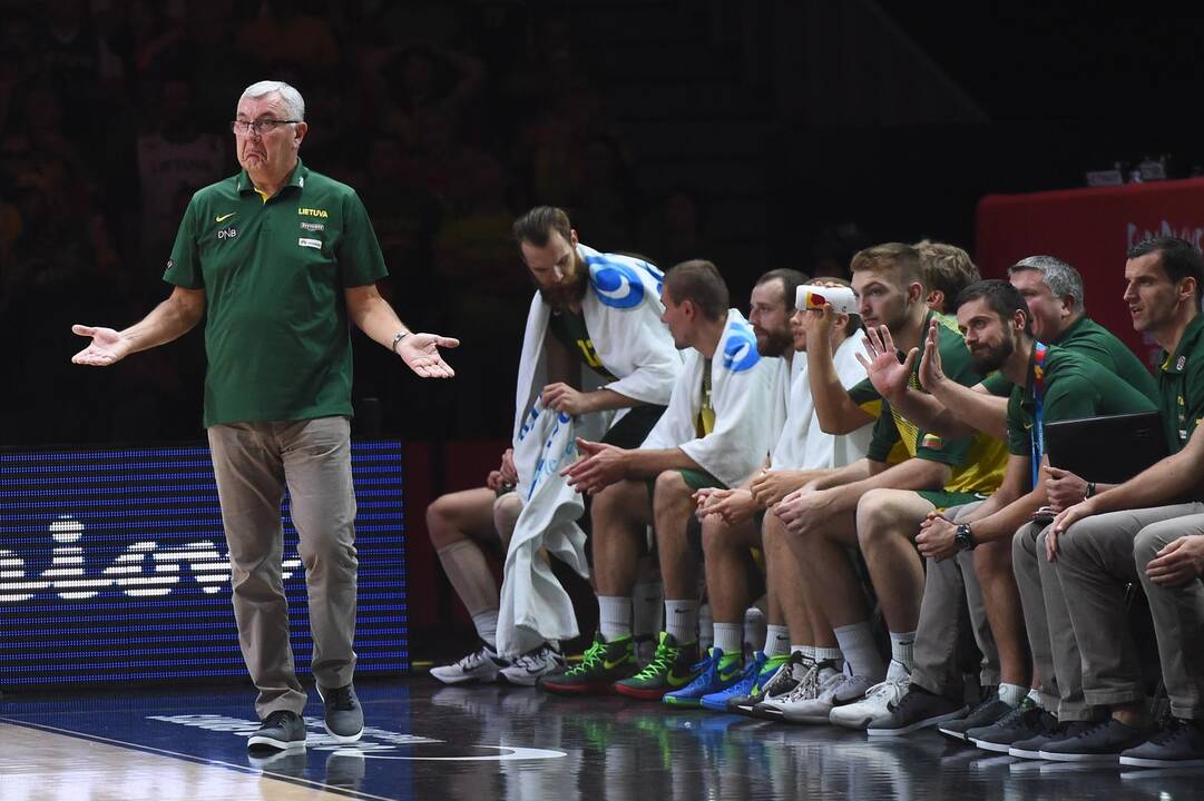 Europos čempionato pusfinalis: Lietuva - Serbija 67:64