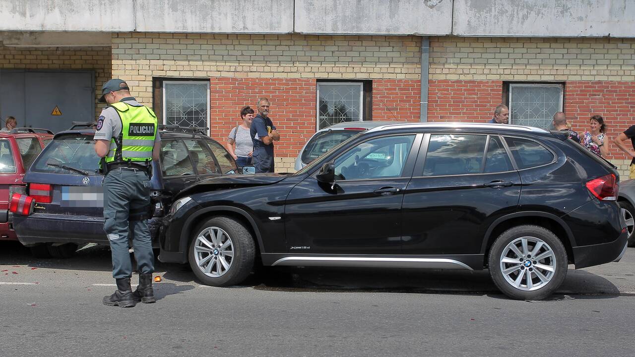 Automobilių susidūrimas Aleksote