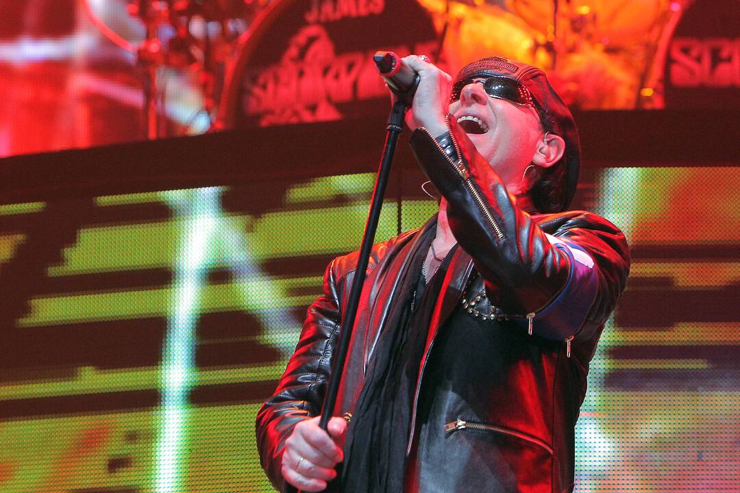 Kaune, „Žalgirio arenoje“ koncertavo legendiniai rokeriai „Scorpions“.