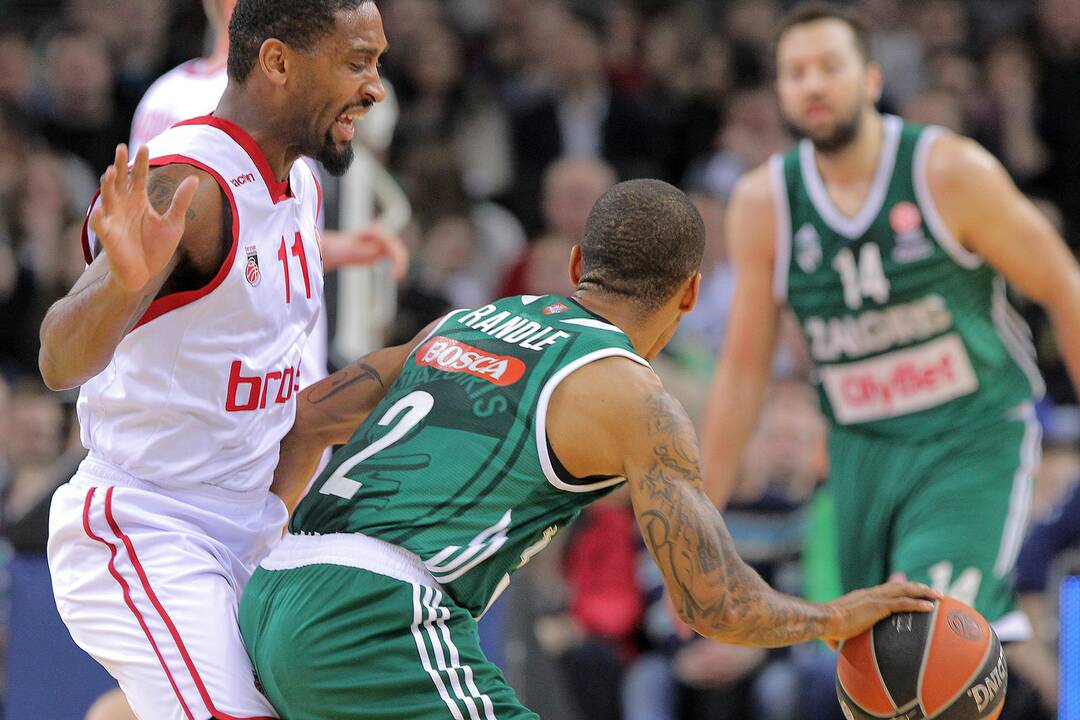 Eurolygos TOP-16 rungtynėse Kauno „Žalgiris“ 75:73 įveikė Bambergo „Brose Basket“ (Vokietija).