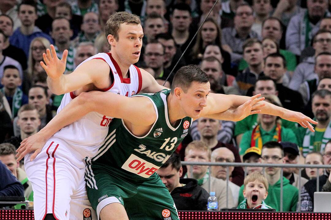 Eurolygos TOP-16 rungtynėse Kauno „Žalgiris“ 75:73 įveikė Bambergo „Brose Basket“ (Vokietija).